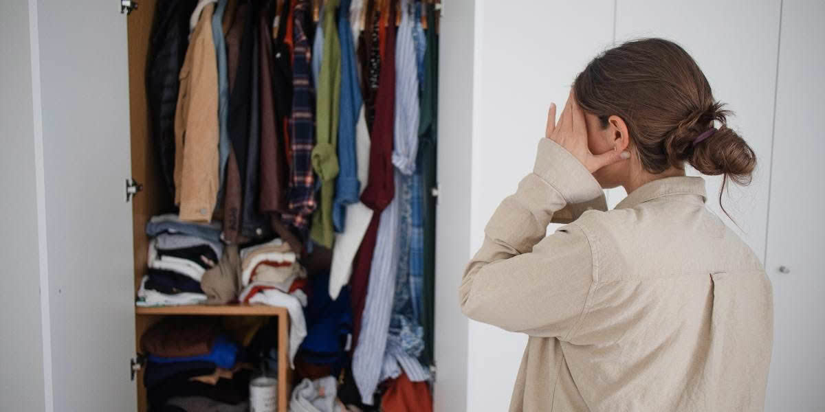 Declutter with a storage unit