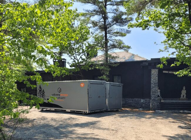 Spring portable storage. Store winter supplies with local portable or self storage in MacTier Minden and Gravenhurst.