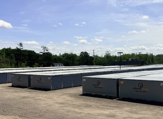 Calloway Storage Gravenhurst Self Storage. Business personal your self storage unit.