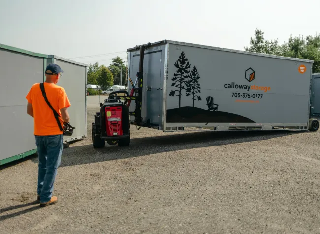 Calloway Storage offers Portable Storage, Self Storage and Climate Storage serving Parry Sound, MacTier, Rosseau, Seguin, Nobel, McDougall, Georgian Bay, Muskoka. Gravenhurst, Haliburton, Minden, Minden Hills